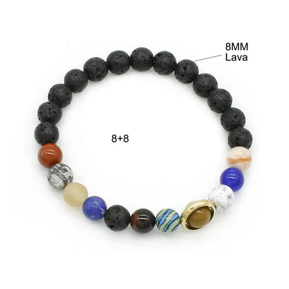 Ethnic Style Geometric Stone Beaded Unisex Bracelets