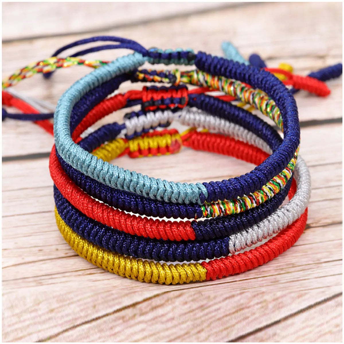 Ethnic Style Heart Shape Rope Women's Bracelets