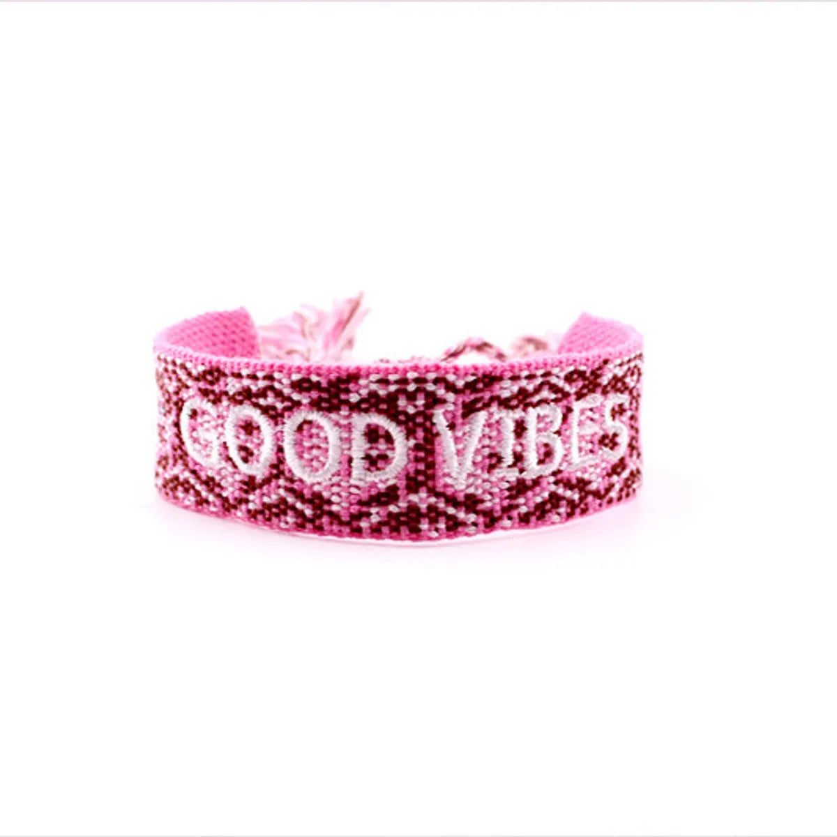 Ethnic Style Letter Polyester Embroidery Unisex Bracelets 1 Piece