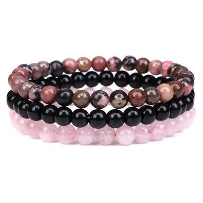 Ethnic Style Multicolor Agate Beaded Bracelets