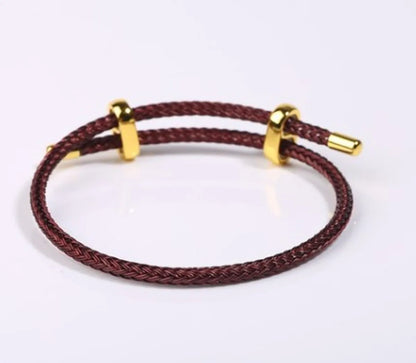 Ethnic Style Round Steel Braid Unisex Bracelets