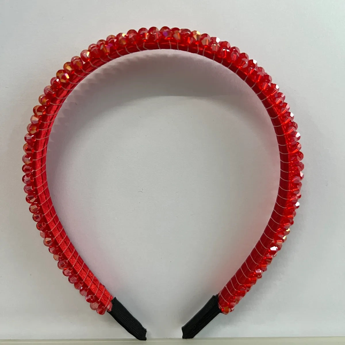 Ethnic Style Solid Color Crystal Headband