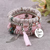 Ethnic Style Tassel Beaded Wholesale Bracelets