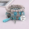 Ethnic Style Tassel Beaded Wholesale Bracelets