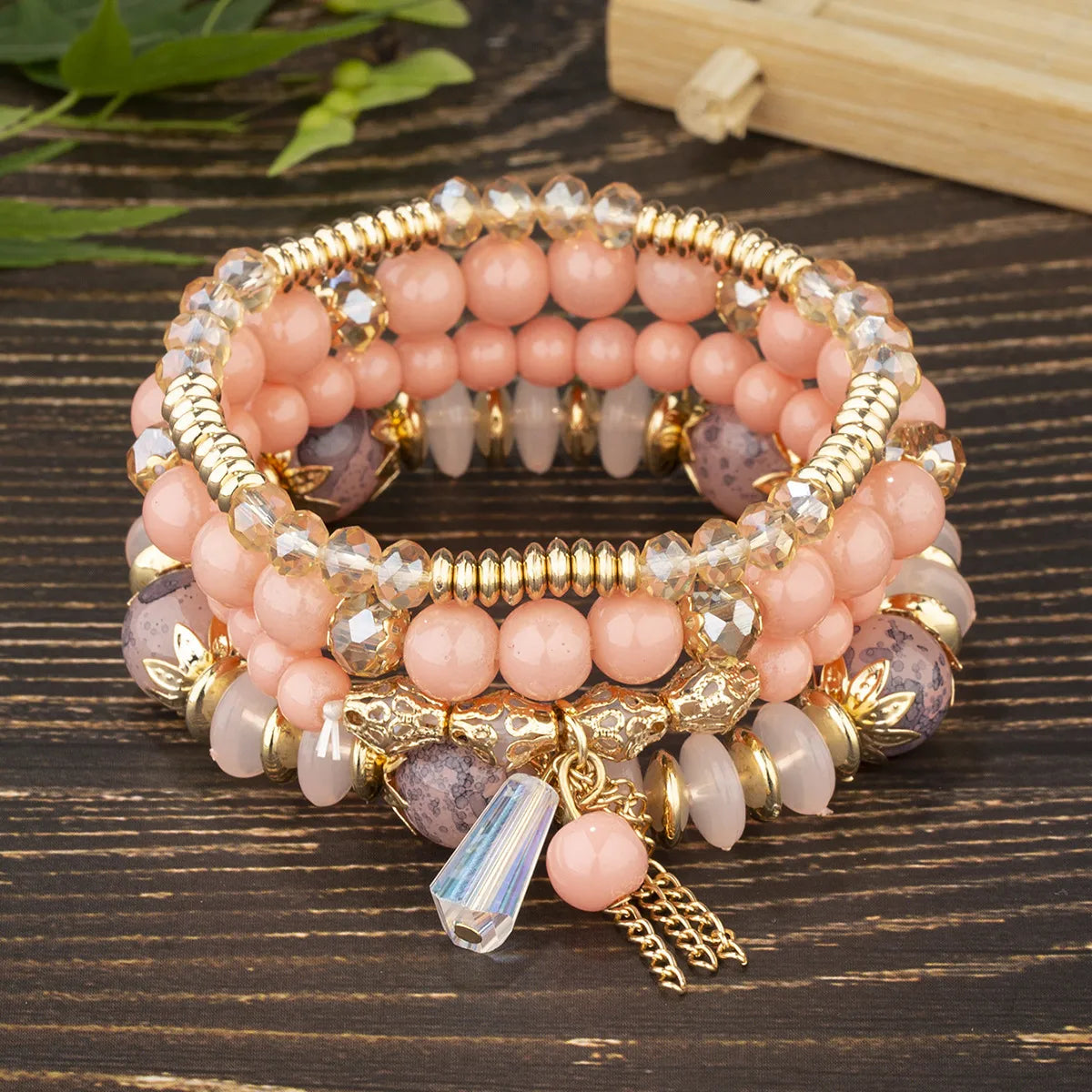 Ethnic Style Tassel Beaded Wholesale Bracelets