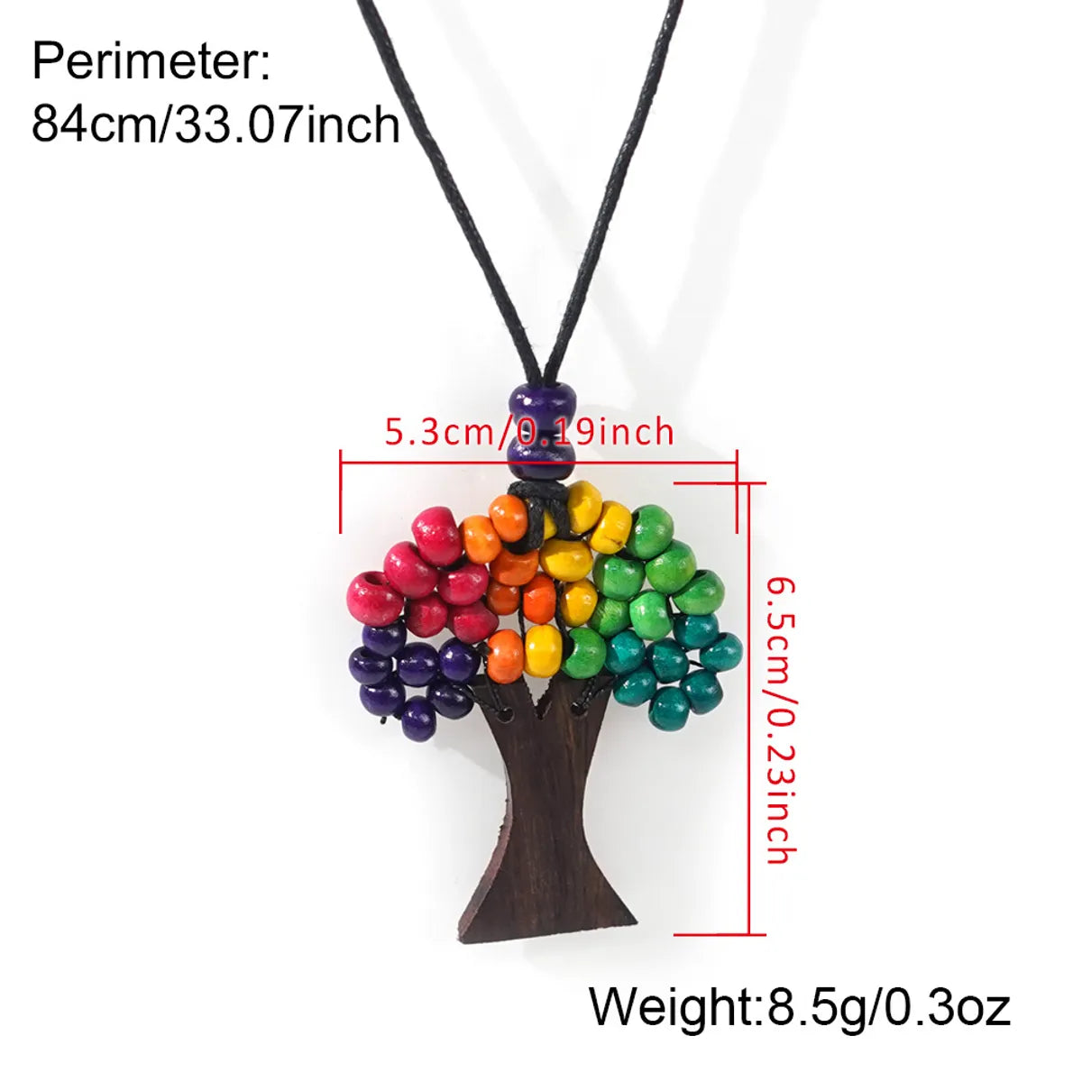 Ethnic Style Tree Wood Women'S Pendant Necklace