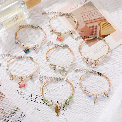 Ethnic Style Alloy Plating No Inlaid Couple Bracelets