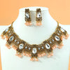 Ethnic Style Water Droplets Alloy Inlay Glass Pearl Women'S Jewelry Set