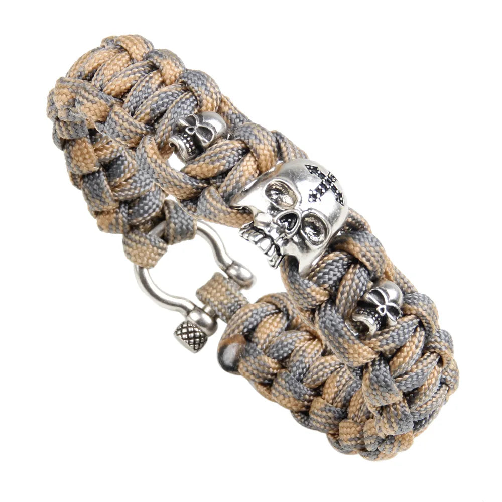 Ethnic Umbrella Rope Helmet Shield Bracelet Wholesale