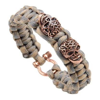 Ethnic Umbrella Rope Helmet Shield Bracelet Wholesale