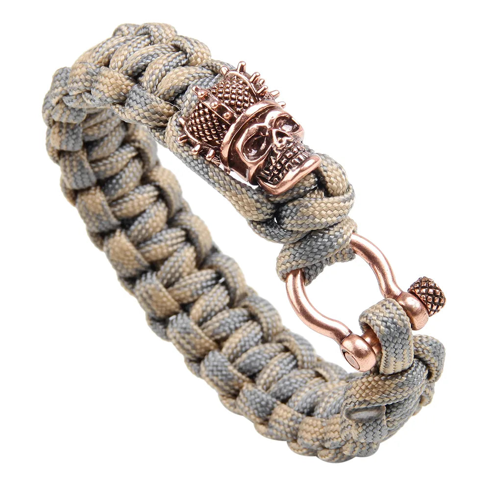 Ethnic Umbrella Rope Helmet Shield Bracelet Wholesale