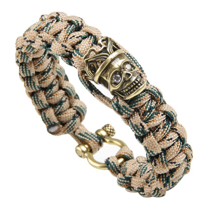 Ethnic Umbrella Rope Helmet Shield Bracelet Wholesale