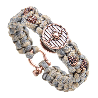 Ethnic Umbrella Rope Helmet Shield Bracelet Wholesale