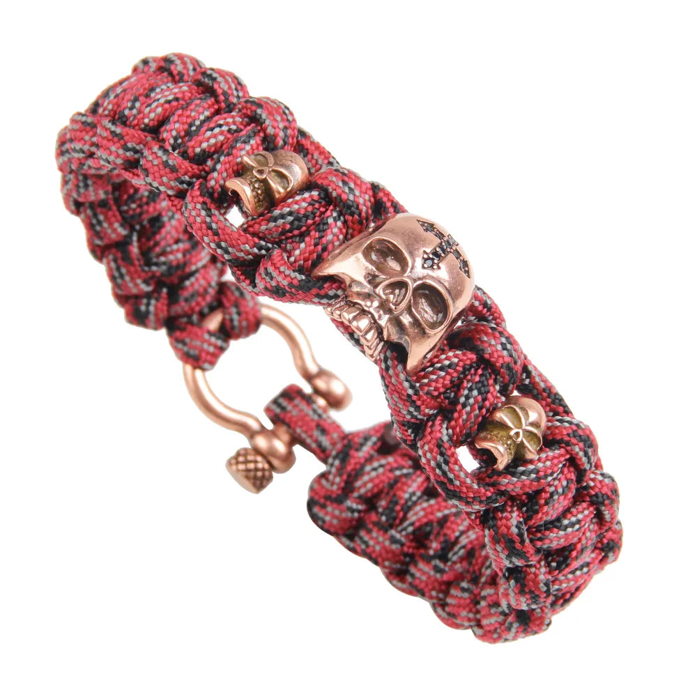 Ethnic Umbrella Rope Helmet Shield Bracelet Wholesale