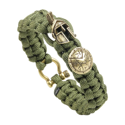 Ethnic Umbrella Rope Helmet Shield Bracelet Wholesale