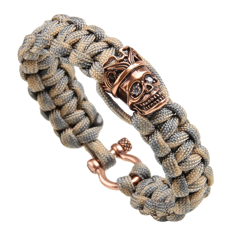 Ethnic Umbrella Rope Helmet Shield Bracelet Wholesale