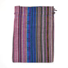 Ethnic style Striped Cotton Cloth Bucket Pocket Drawstring Beads Bracelet Play Packaging Bag Sachet Bag