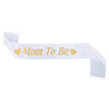 Etiquette Belt For Prospective Mothers Simple Style Red Printed Shoulder Strap