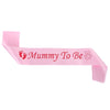 Etiquette Belt For Prospective Mothers Simple Style Red Printed Shoulder Strap