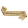 Etiquette Belt Glitter Cloth Sardine Material With Bronzing Printing And Hot Diamond Shoulder Strap