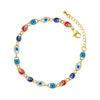 Europe And The United States Demon Eye Bracelet Evil Eye Bracelet Copper Drip Oil Bracelet