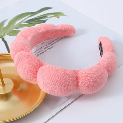 Hot Hair Accessories Women'S Beauty Makeup Yoga Multi-Use  Hair-Fixing Headband Bath Face Sponge Hairband