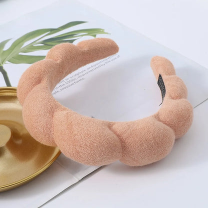 Hot Hair Accessories Women'S Beauty Makeup Yoga Multi-Use  Hair-Fixing Headband Bath Face Sponge Hairband