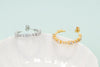 European And American Exaggerated Geometric Diamond Round Ring Earrings Fashion C-shaped Big Circle Earrings