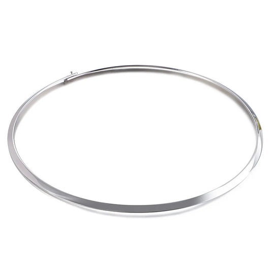 European And American Fashion Stainless Steel Exaggerated Short Ring Necklace Wholesale