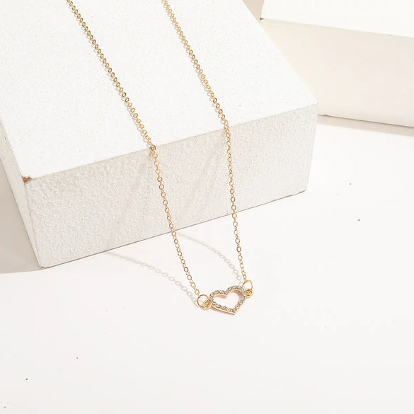 Vintage Style Geometric Rhinestone Wholesale Necklace