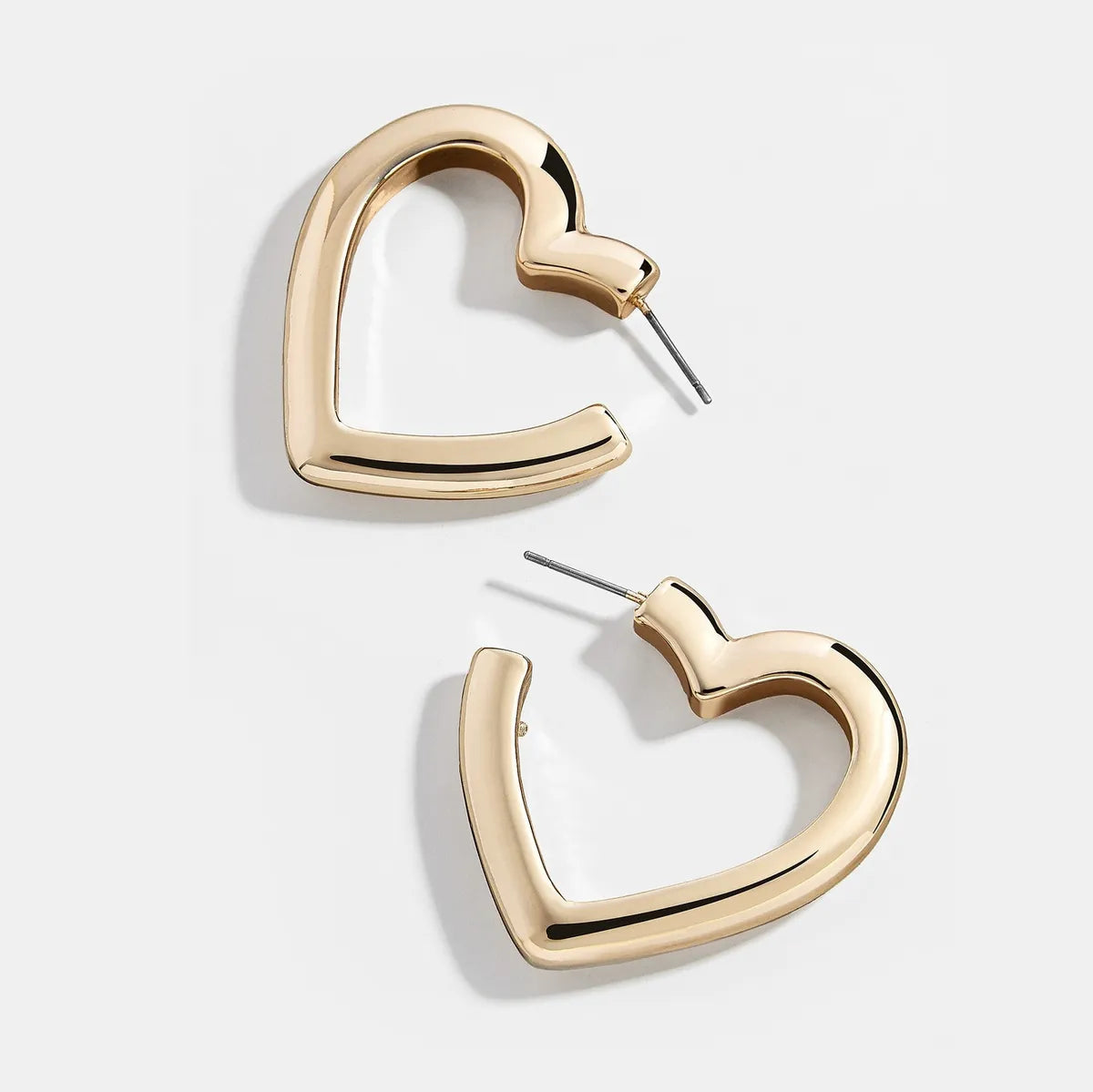 European And American Heart Earrings Alloy Heart Earrings Size C Alloy Set