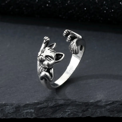 European And American Retro Animal Snake Owl Ring