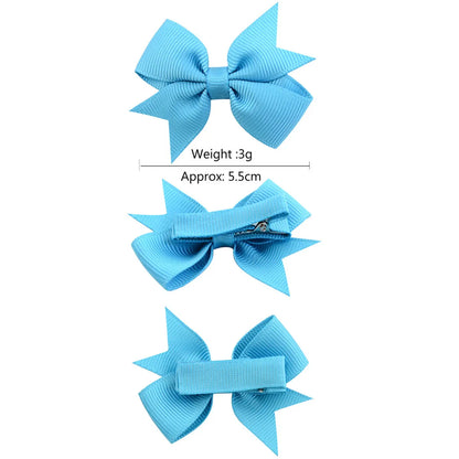 Fashion Butterfly Bow Knot Cloth Hair Clip