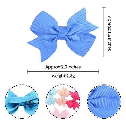 Fashion Butterfly Bow Knot Cloth Hair Clip