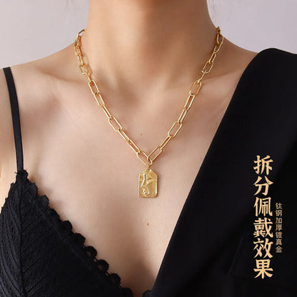 European And American Three-layer Irregular Pendant Freshwater Pearl Sweater Chain