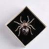 Exaggerated Animal Style Alloy Crystal Brooch With Rose Gold Electroplating For Women's Clothing