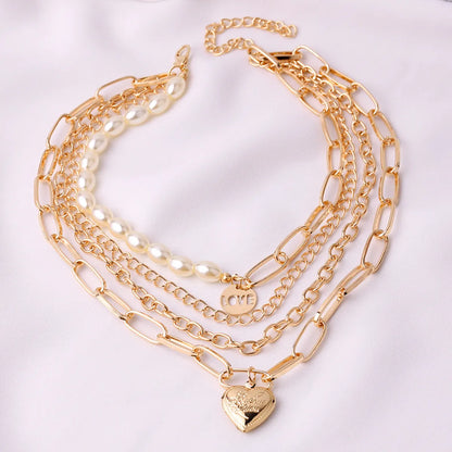 Exaggerated Classic Style Pearl Alloy Wholesale