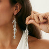 Exaggerated Creative Metal Small Fish Pendant Earrings For Women Electroplated