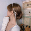 Exaggerated Diamond Bow Tassel Hair Band Retro Style Alloy Hair Accessories