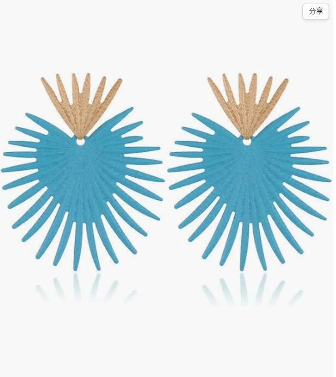 Exaggerated Fashion Geometric Plating Alloy Earrings