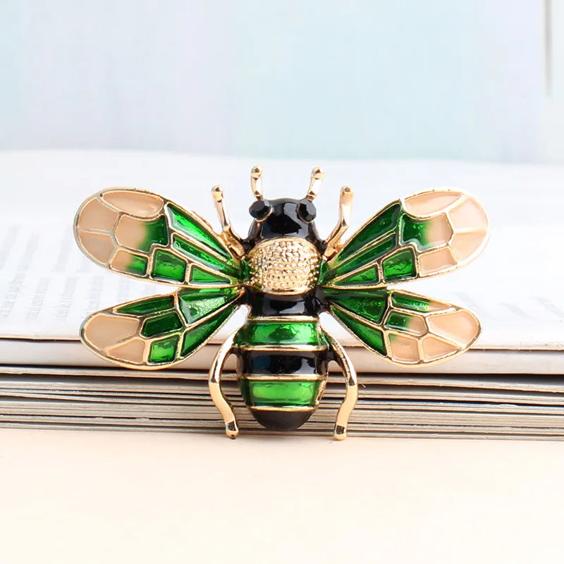 Exaggerated Funny Bee Alloy Unisex Brooches