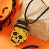 Exaggerated Funny Skull Arylic Halloween Easter Unisex Pendant Necklace