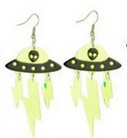 Exaggerated Geometric Arylic Women'S Drop Earrings