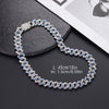 Exaggerated Hip Hop Men's Alloy Jewelry With Diamond And Geometric Design Big Gold Chain Necklace