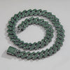Exaggerated Hip Hop Men's Alloy Jewelry With Diamond And Geometric Design Big Gold Chain Necklace