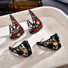 Exaggerated Hollow Diamondshaped Stud Earrings For Women Geometric Alloy With Silver And Gold Plating Sparkly Fashion Jewelry