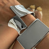 Exaggerated Irregular Square Alloy Bracelet With Electroplating