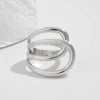 Exaggerated Irregular Square Alloy Bracelet With Electroplating