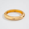 Exaggerated Metal Geometric Irregular Cutout Bracelet For Women With Electroplating