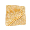 Exaggerated Punk Open Ring Female Retro Geometric Irregular Hollow Alloy Electroplated Ring